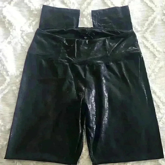 Shinestar Snake Print Leggings - Picture 1 of 7